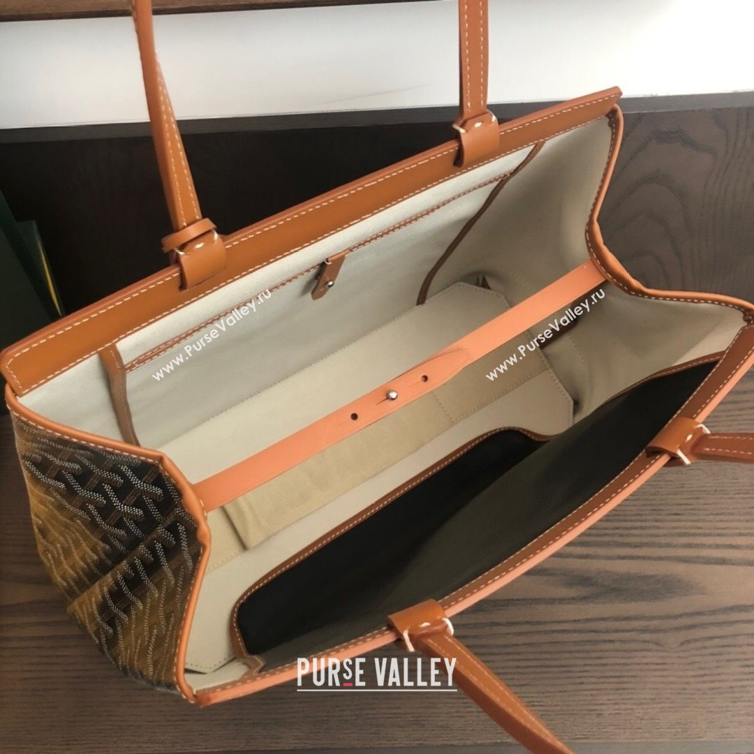 Goyard Bellechasse Biaude Tote Bag PM Tan Brown 2021 (LMGY-21091420)