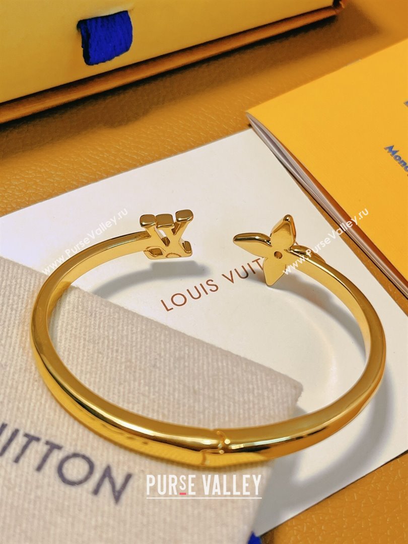 Louis Vuitton Louisette Singature Bracelet LV62525 Gold 2024 (YF-24062525)