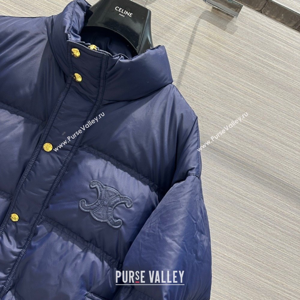 Celine Down Jacket C11228 Blue 2024 (Q-2411228)