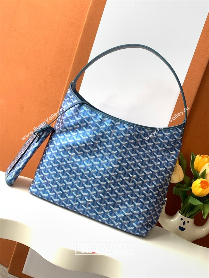 Goyard Boheme Hobo Bag Pearly Blue 2024 (ZH-24112108)