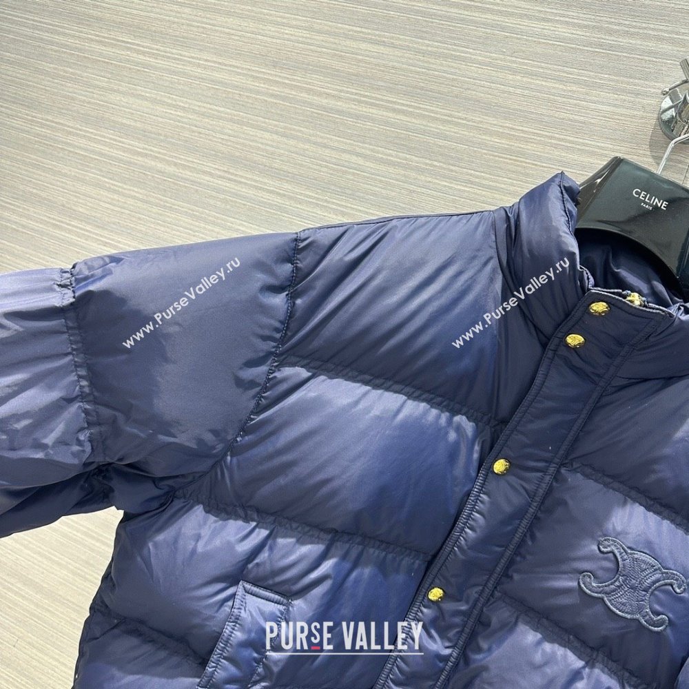 Celine Down Jacket C11228 Blue 2024 (Q-2411228)