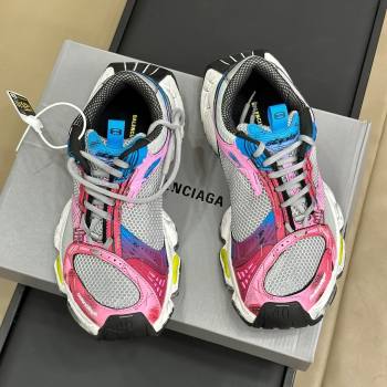 Balenciaga Stapler Sneakers Pink 2024 (For Women and Men) (SS-24100101)