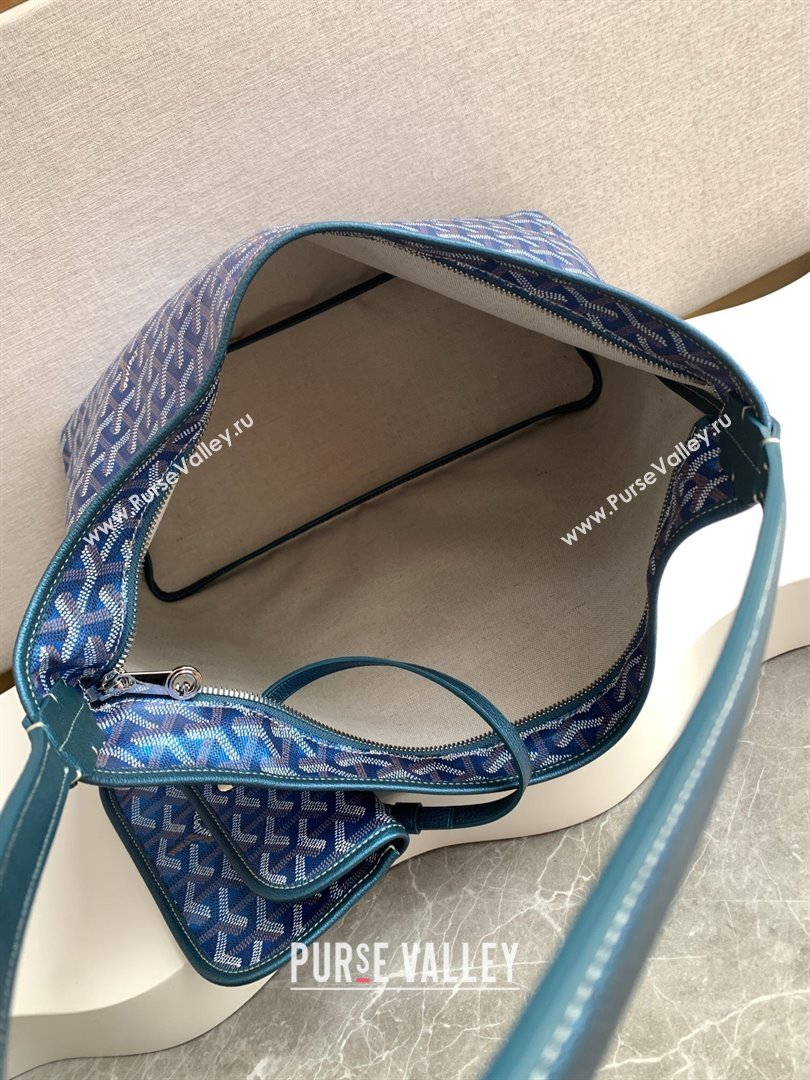 Goyard Boheme Hobo Bag Pearly Blue 2024 (ZH-24112108)