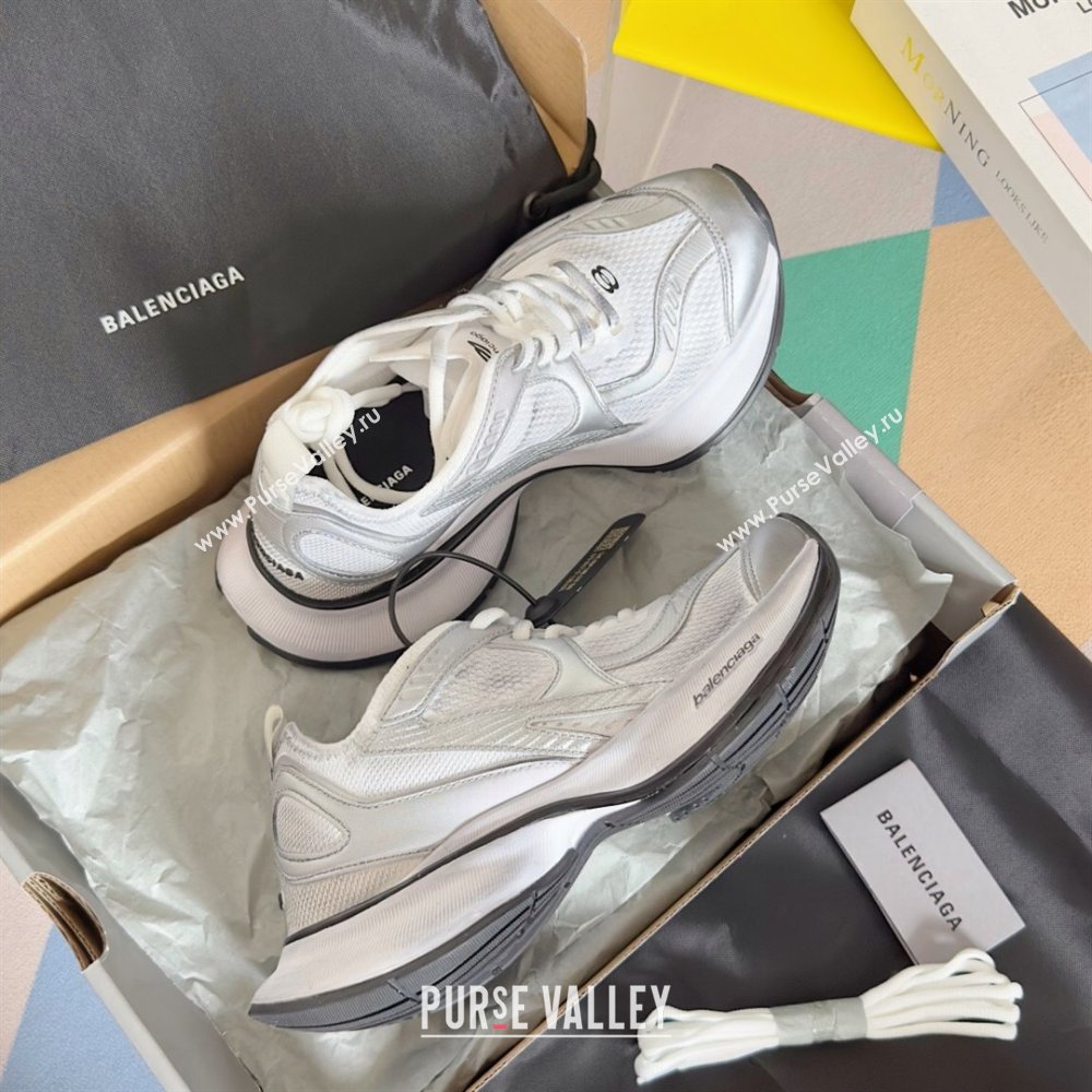 Balenciaga Circuit Sneakers Silver 2024 (For Women and Men) (SS-24100102)