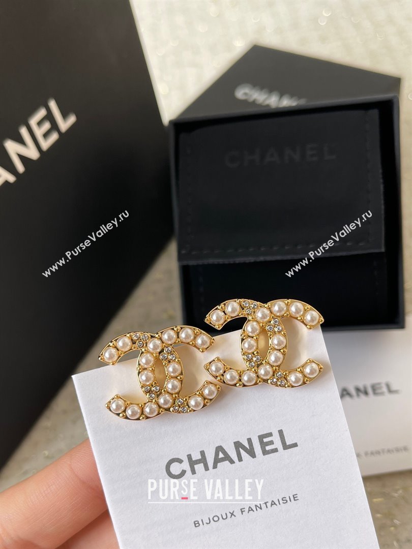 Chanel Pearl Earrings CH62532 2024 (YF-24062532)