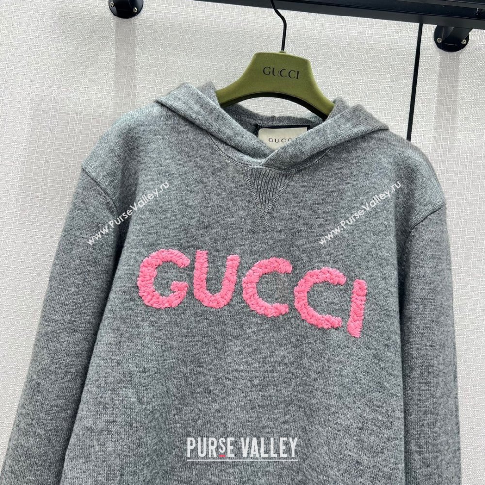 Gucci Wool Sweater G11311 Grey 2024 (Q-2411311)