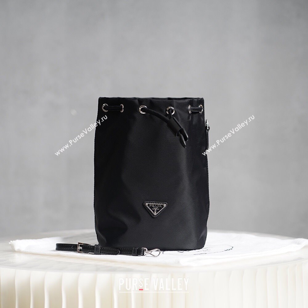 Prada Re-Nylon Pouch Bag 1NE369 Black 2024 (LY-24102203)