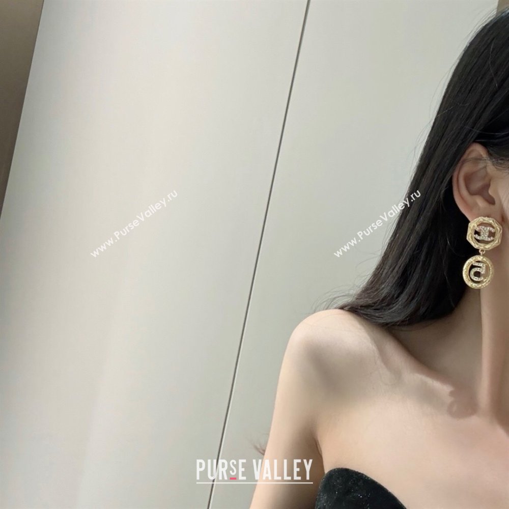 Chanel Number 5 Earrings CH62712 Gold 2024 (YF-24062712)