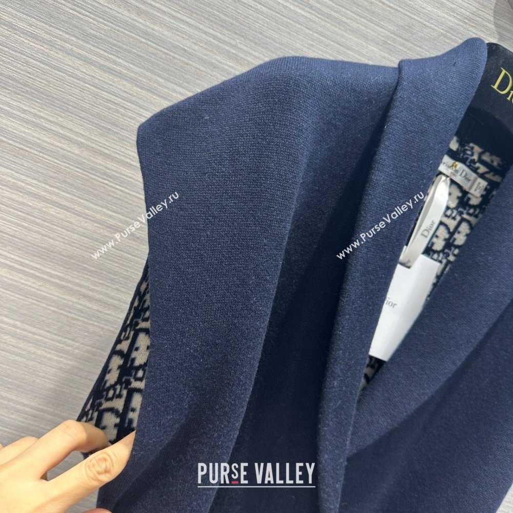 Dior Wool Vest D9514 Blue 2023 (Q-239514)