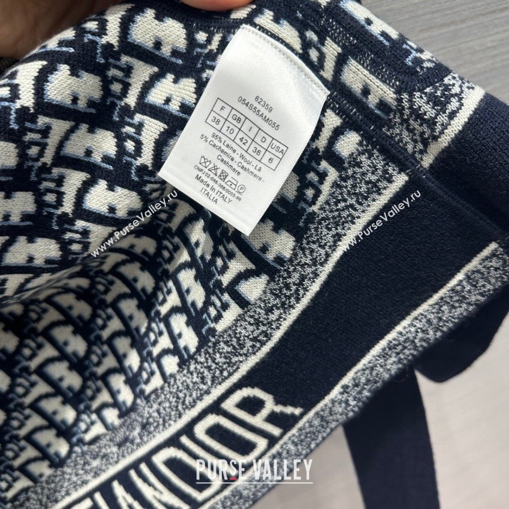 Dior Wool Vest D9514 Blue 2023 (Q-239514)