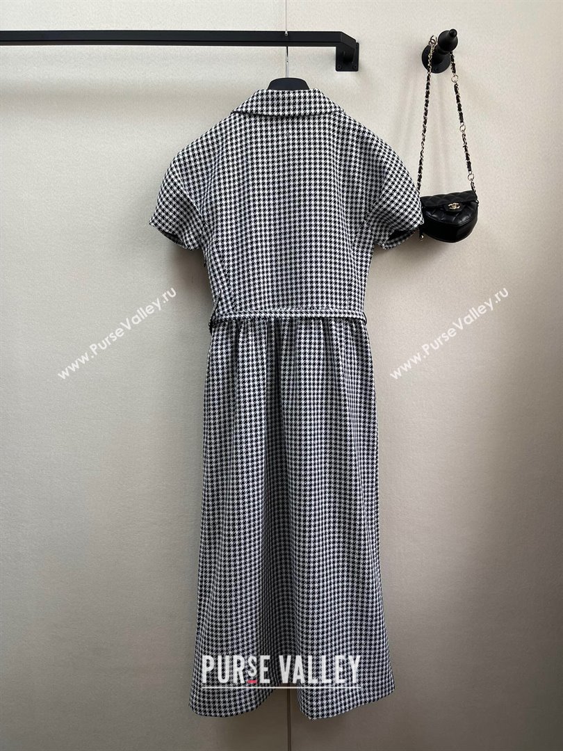 Dior Regular-Fit Mid-Length Dress with Puff Sleeves D9517 2023 (Q-239517)