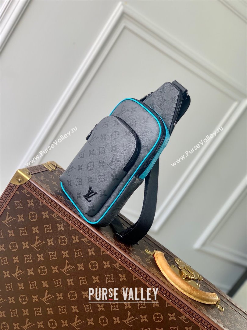 Louis Vuitton Avenue Slingbag PM Bag in Monogram Canvas M11703 Grey 2024 (K-24081004)