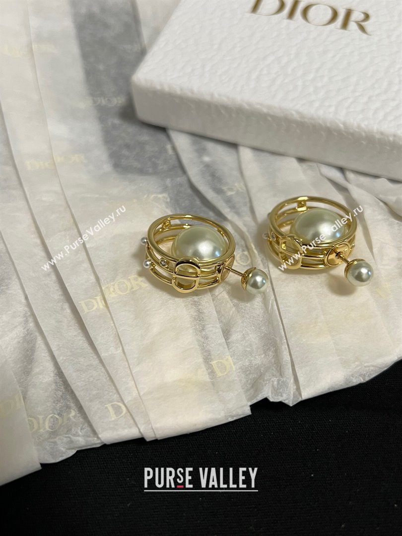 Dior Tribales Earrings D62729 Gold 2024 (YF-24062729)