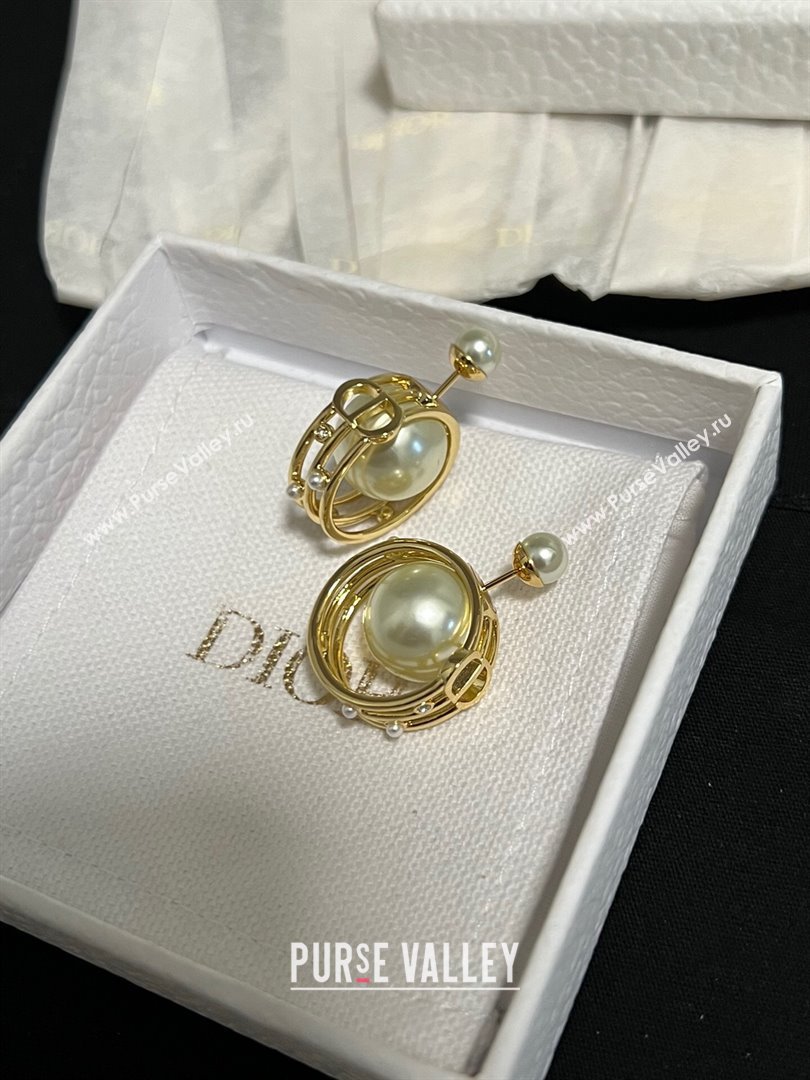 Dior Tribales Earrings D62729 Gold 2024 (YF-24062729)