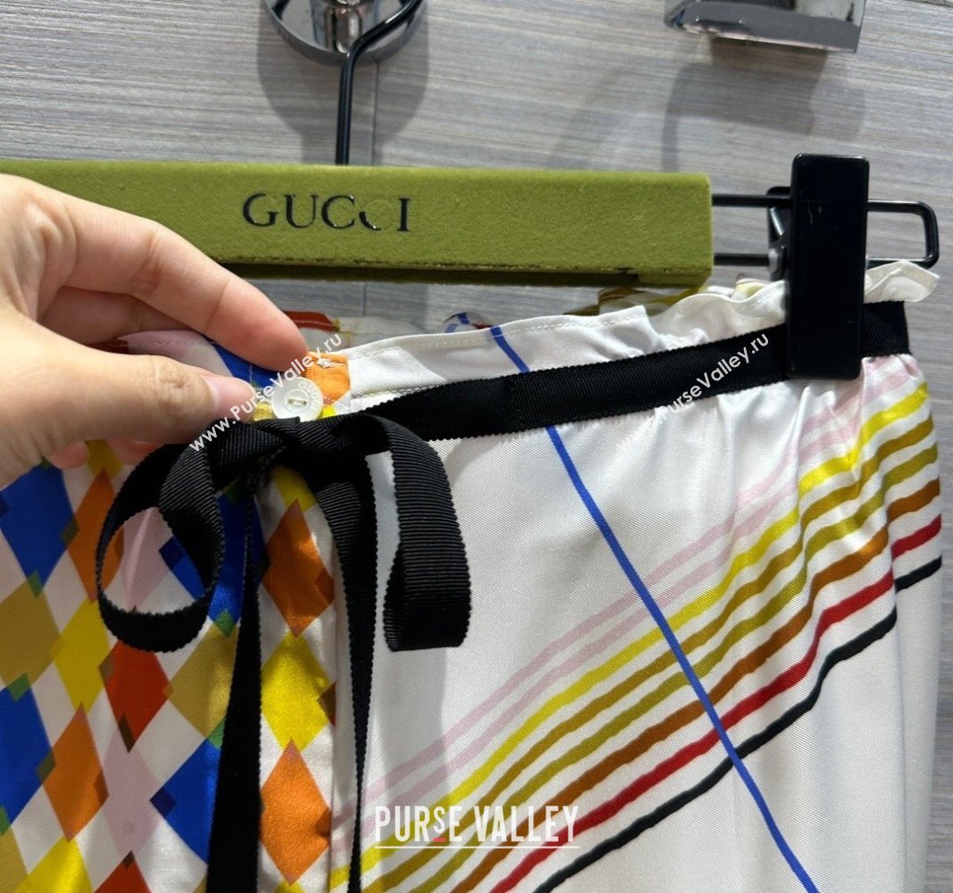 Gucci Silk Pants G043024 Multicolor 2024 (Q-24043024)