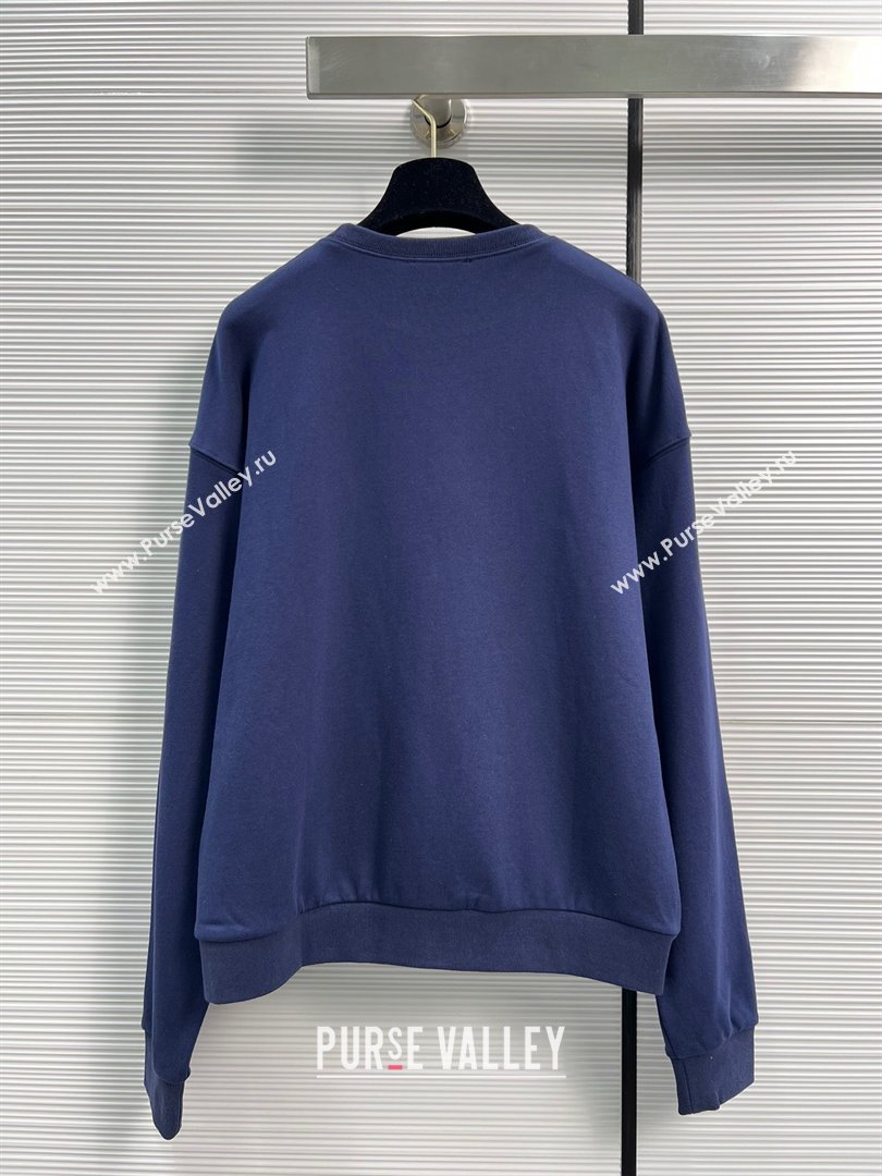 Celine Sweatershirt C102118 Blue 2023 (Q-23102118)