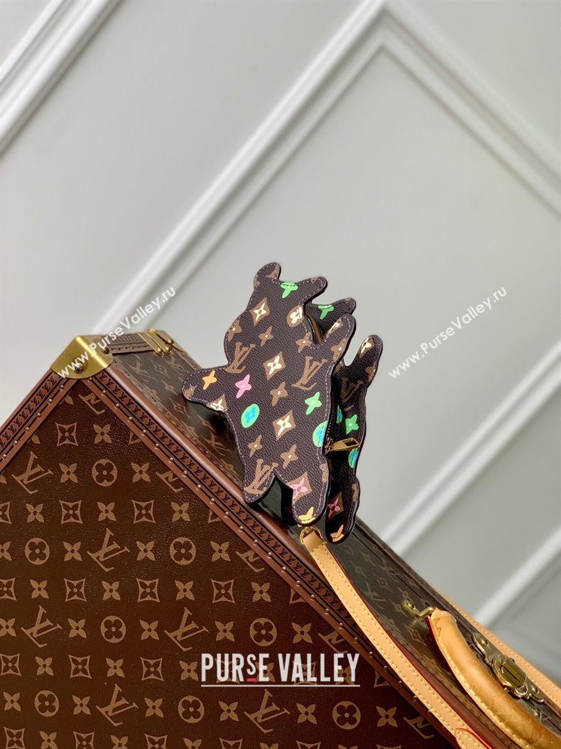 Louis Vuitton Dog On Strap in Monogram Craggy Canvas M83342 Brown 2024 (K-24081011)