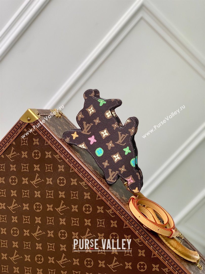 Louis Vuitton Dog On Strap in Monogram Craggy Canvas M83342 Brown 2024 (K-24081011)