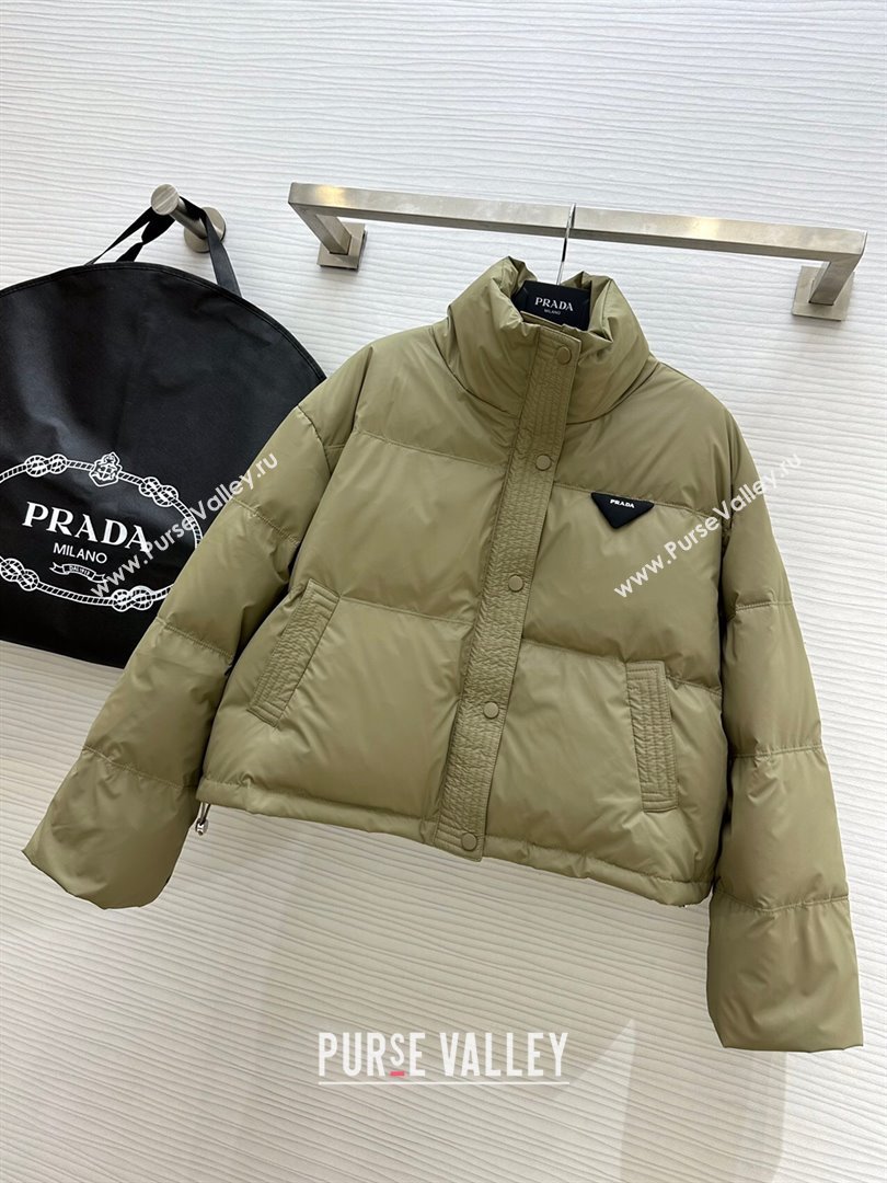 Prada Down Jacket P11010 Green 2024 (Q-2411010)