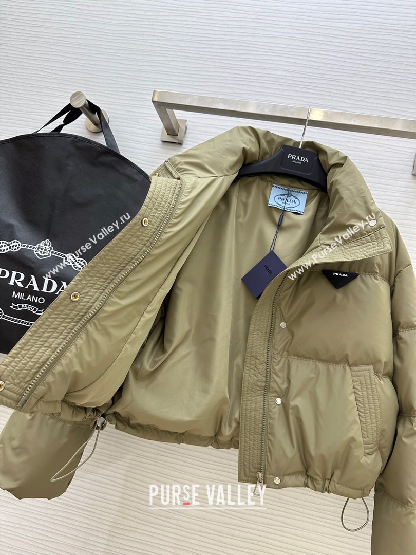 Prada Down Jacket P11010 Green 2024 (Q-2411010)