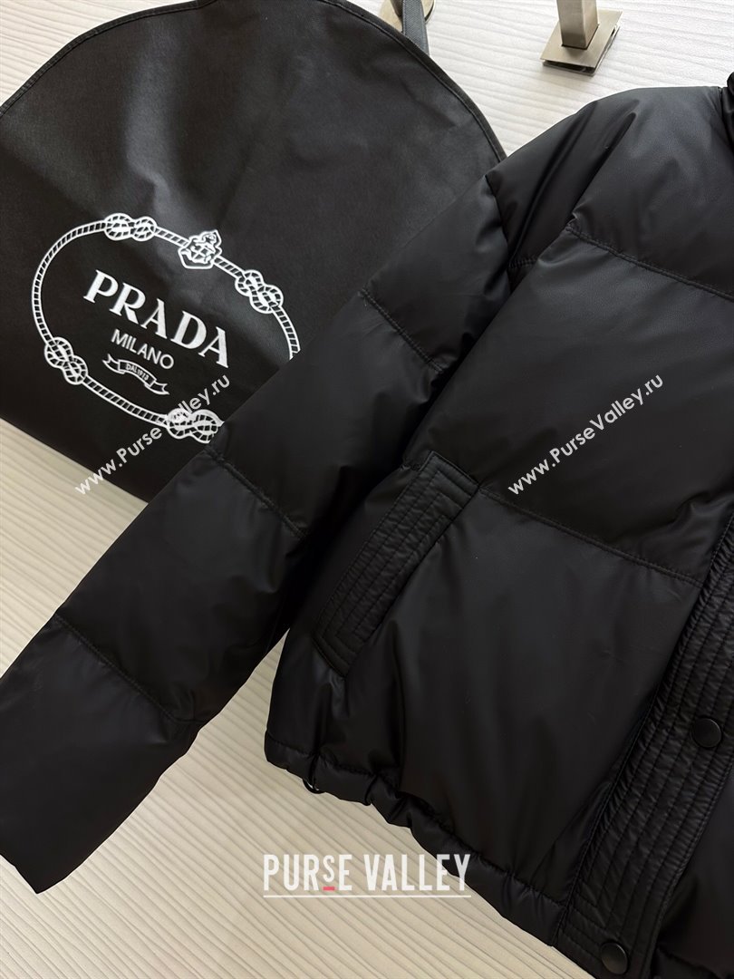 Prada Down Jacket P11012 Black 2024 (Q-2411012)