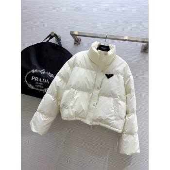 Prada Down Jacket P11013 White 2024 (Q-2411013)