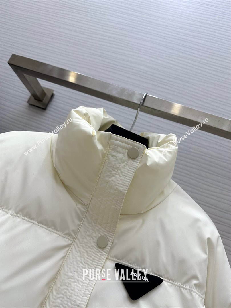 Prada Down Jacket P11013 White 2024 (Q-2411013)