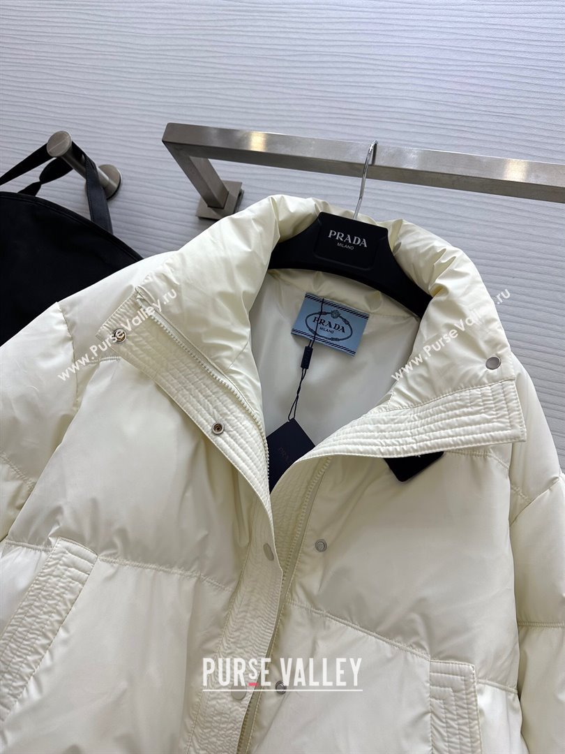 Prada Down Jacket P11013 White 2024 (Q-2411013)