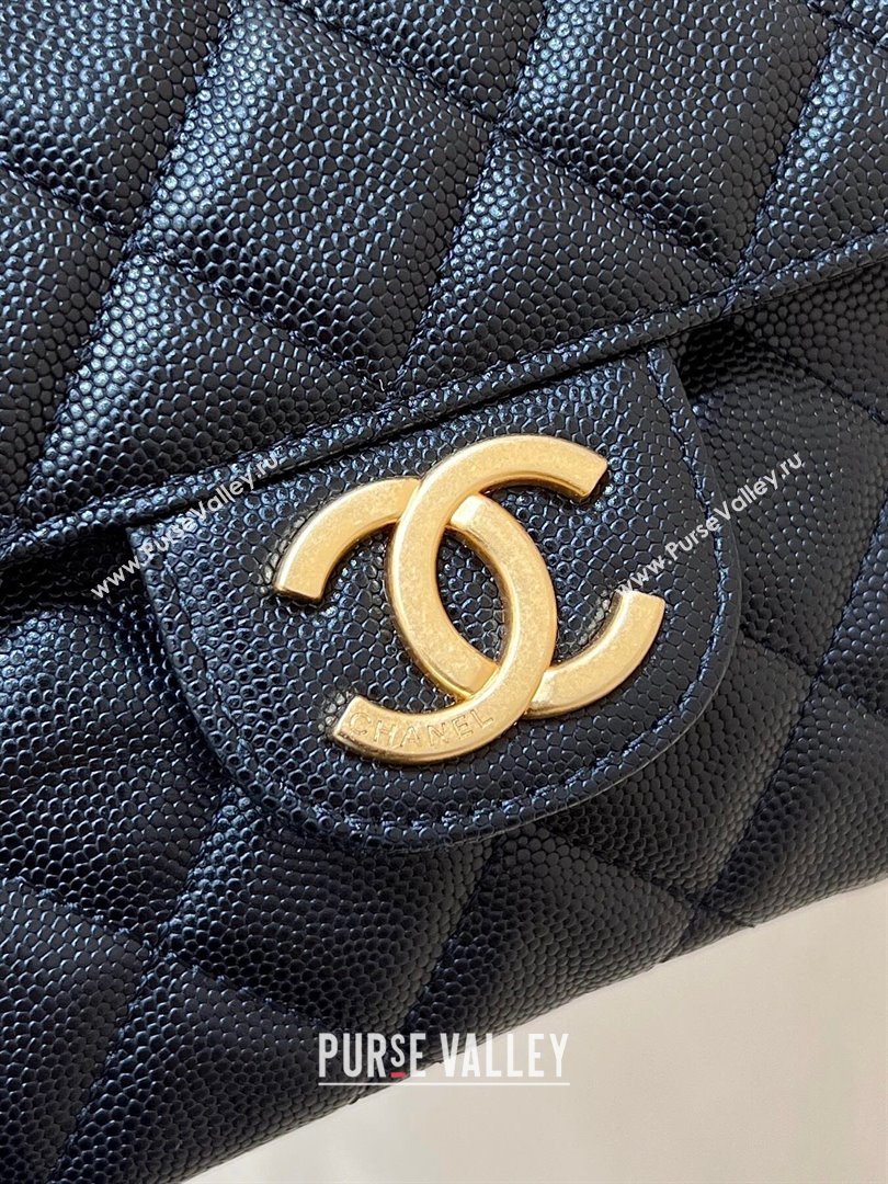 Chanel Grained Calfskin Hobo Bag AS4322 Black 2024 Top Quality (SHUNY-24062401)