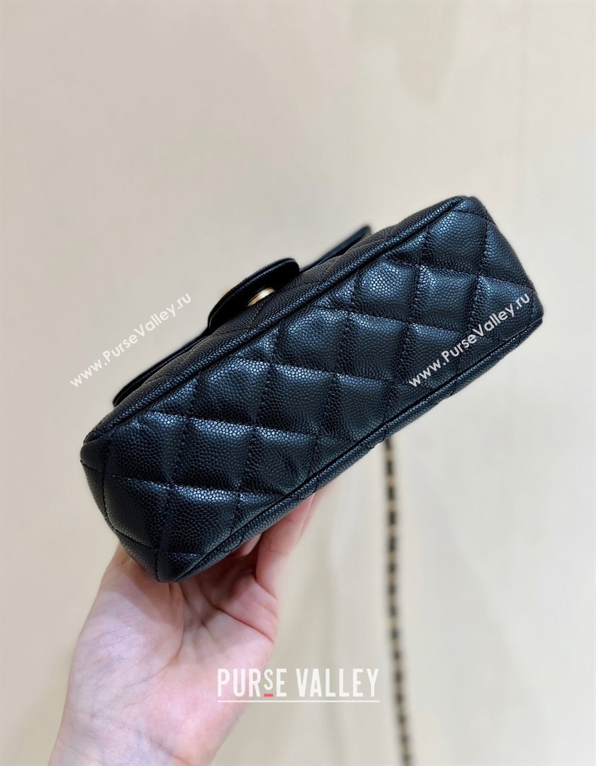 Chanel Grained Calfskin Small Hobo Bag AS4323 Black 2024 Top Quality (SHUNY-24062402)