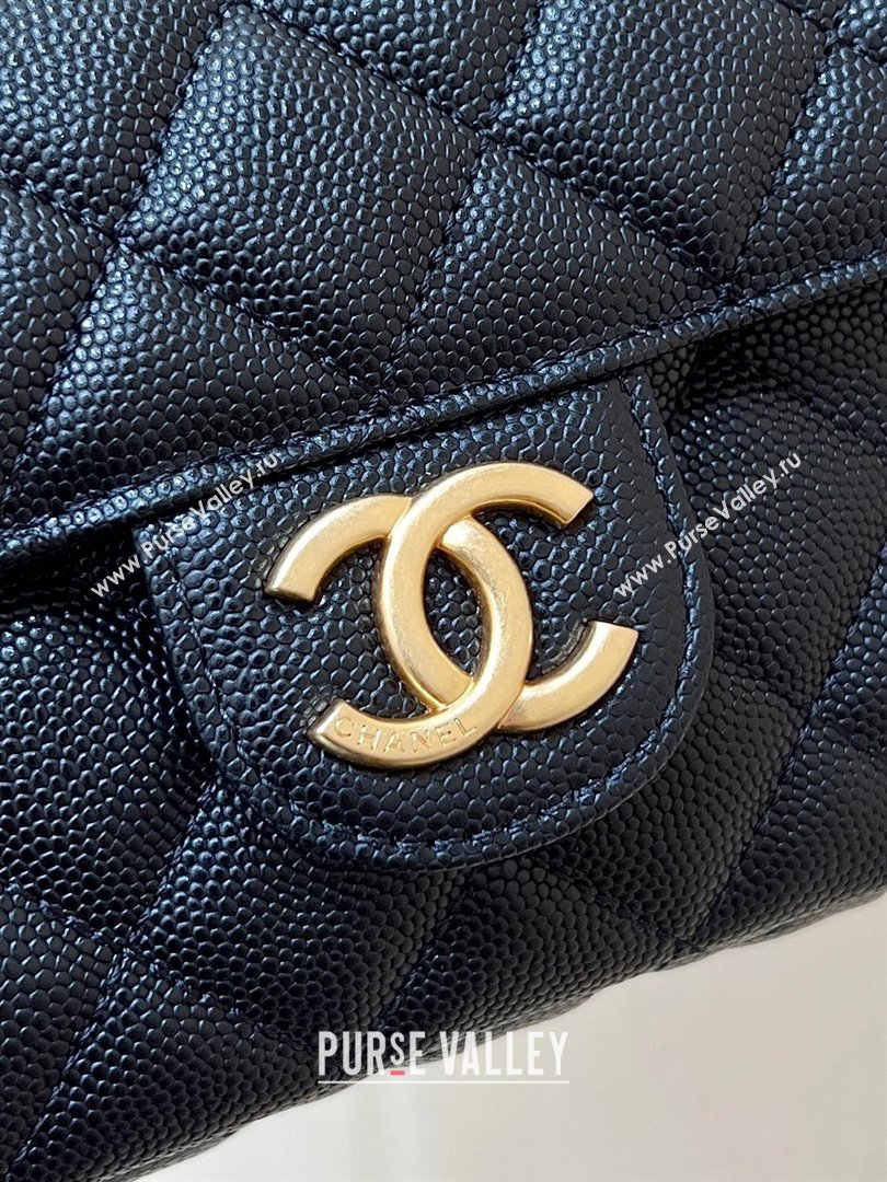 Chanel Grained Calfskin Small Hobo Bag AS4323 Black 2024 Top Quality (SHUNY-24062402)