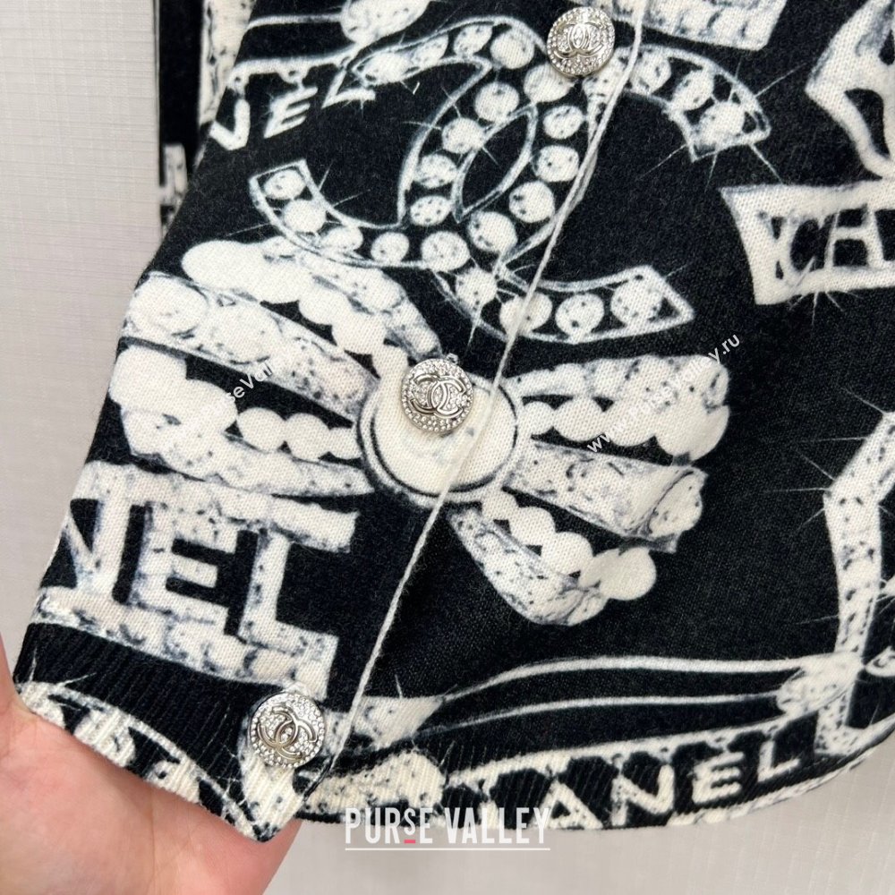 Chanel Coco Neige Cashmere Sweater CH11024 Black 2024 (Q-2411024)