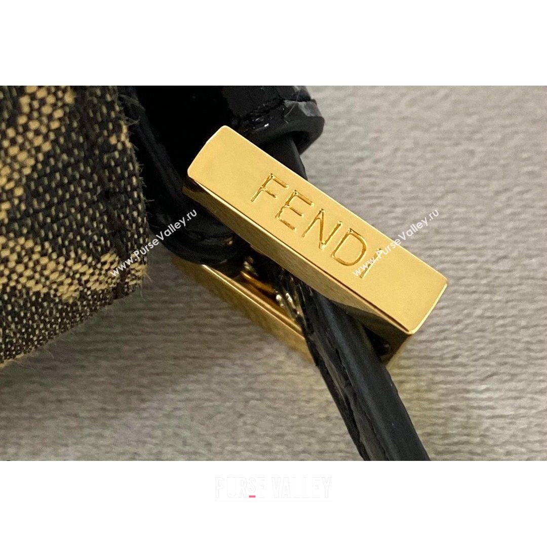 Fendi Baguette 1997 Mini FF Vertigo Bag Brown 2021 8378  (CL-21073112)