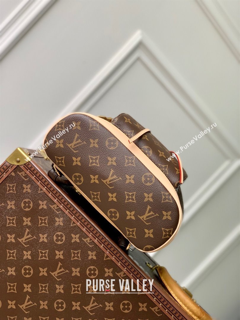 Louis Vuitton Montsouris PM Backpack in Monogram Canvas M11198 Brown 2025 (KI-250524056)