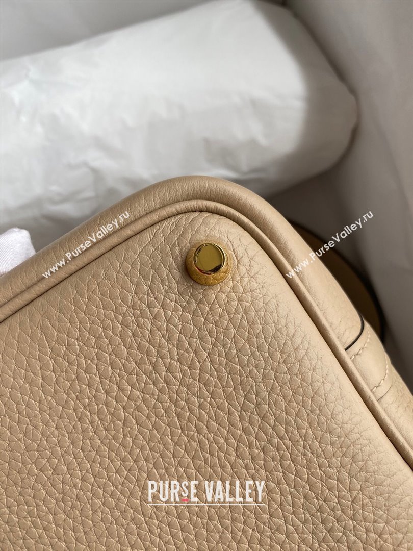 Hermes Picotin Lock Bag 18cm/22cm in Taurillon Clemence Leather Turtledove Grey/Gold 2024 (Pure Handmade) (XYA-24042908)