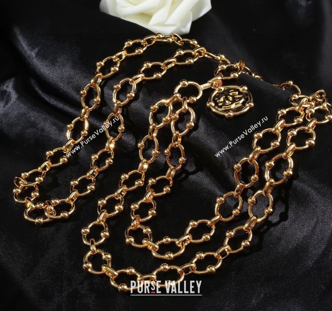 Chanel Aged Chain Belt Gold 2024 CH102308 (YF-241023008)