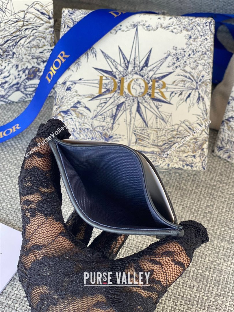 Dior CD Card Holder in Black Dior Oblique Jacquard 2024 (DMZ-2411115)