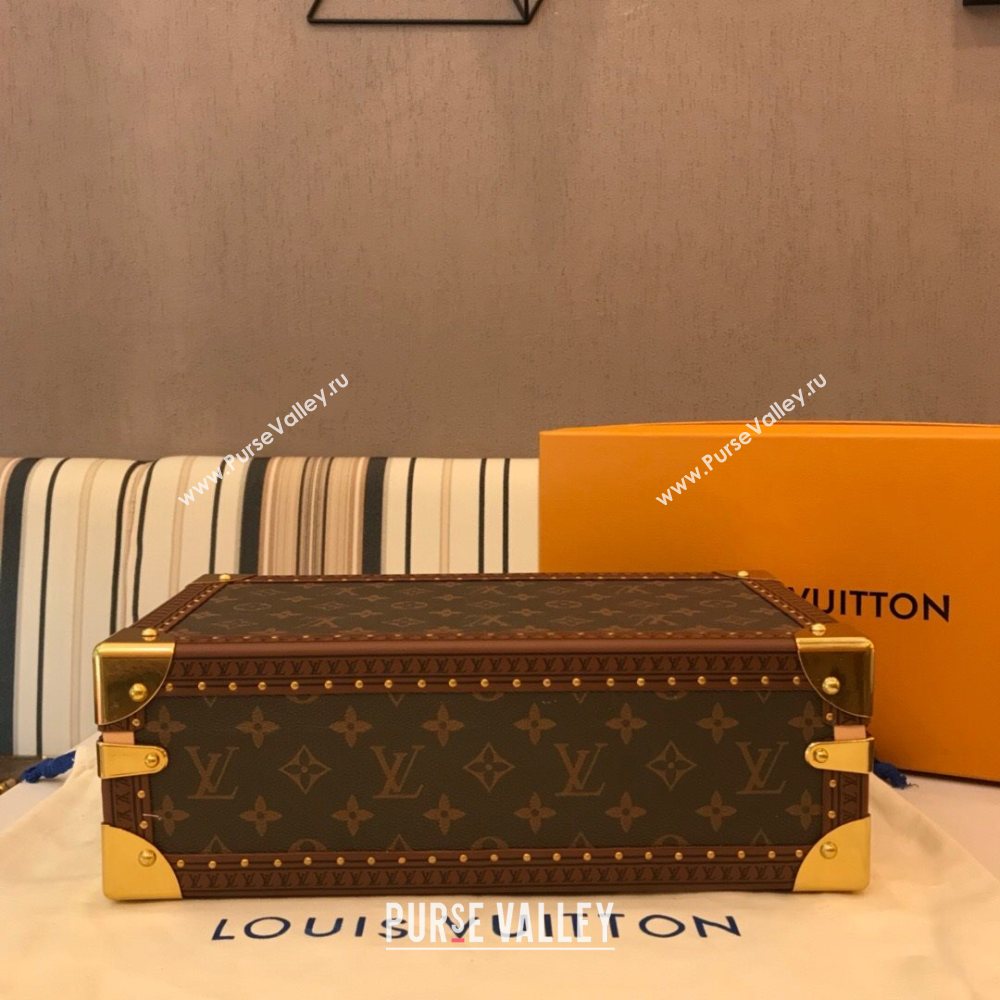 Louis Vuitton Monogram Canvas 8 Watch Case M47641 Brown/Beige 2021 (YS-21010982)