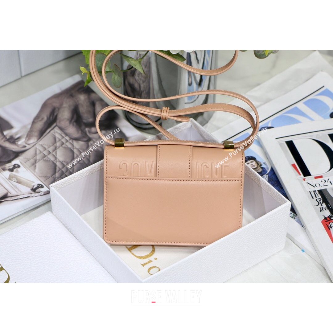 Dior Micro 30 Montaigne Bag in Box Calfskin Pink 2021 S9030 (XXG-21080242)