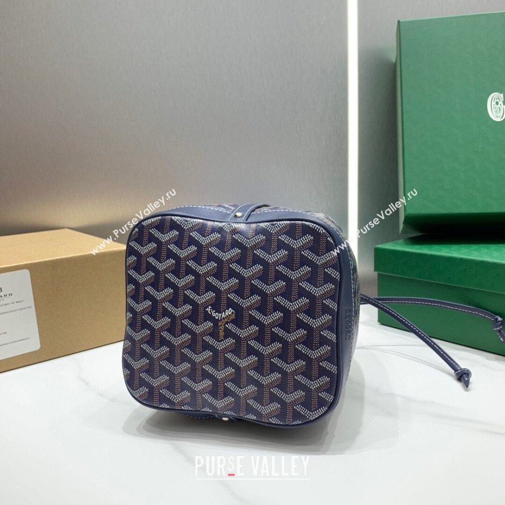 Goyard Petit Flot Bucket Bag 020196 Blue 2023 Top (ZH-239602)