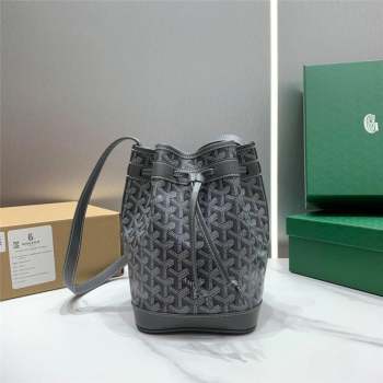 Goyard Petit Flot Bucket Bag 020196 Grey 2023 Top (ZH-239603)