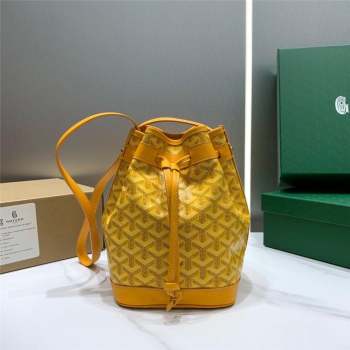 Goyard Petit Flot Bucket Bag 020196 Yellow 2023 Top (ZH-239605)