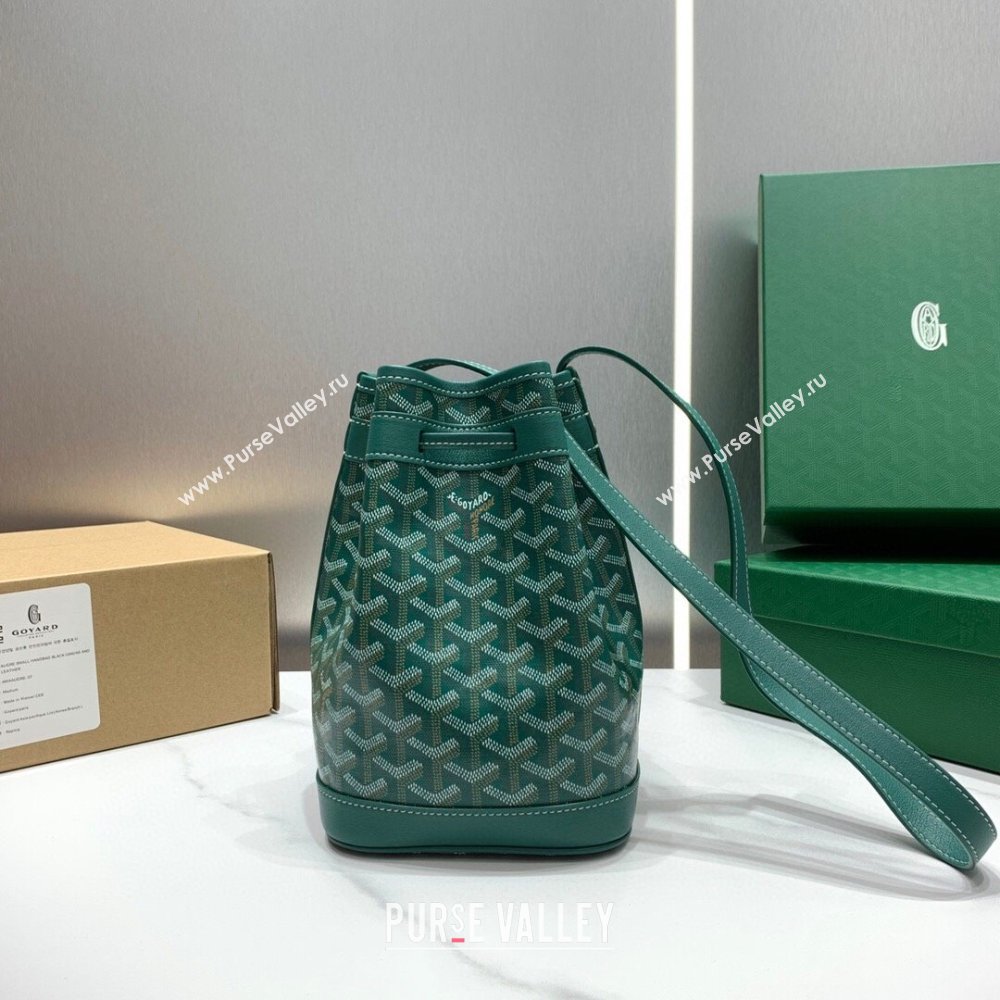 Goyard Petit Flot Bucket Bag 020196 Green 2023 Top (ZH-239604)