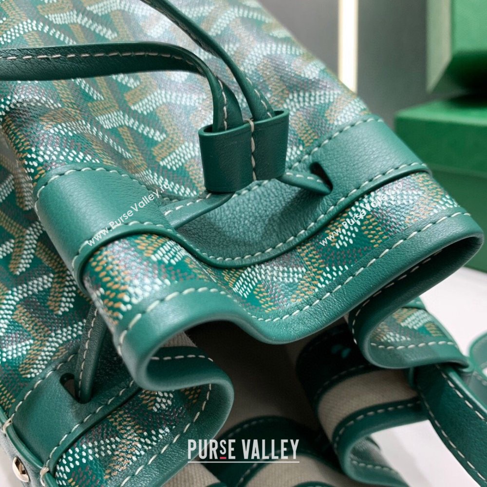 Goyard Petit Flot Bucket Bag 020196 Green 2023 Top (ZH-239604)