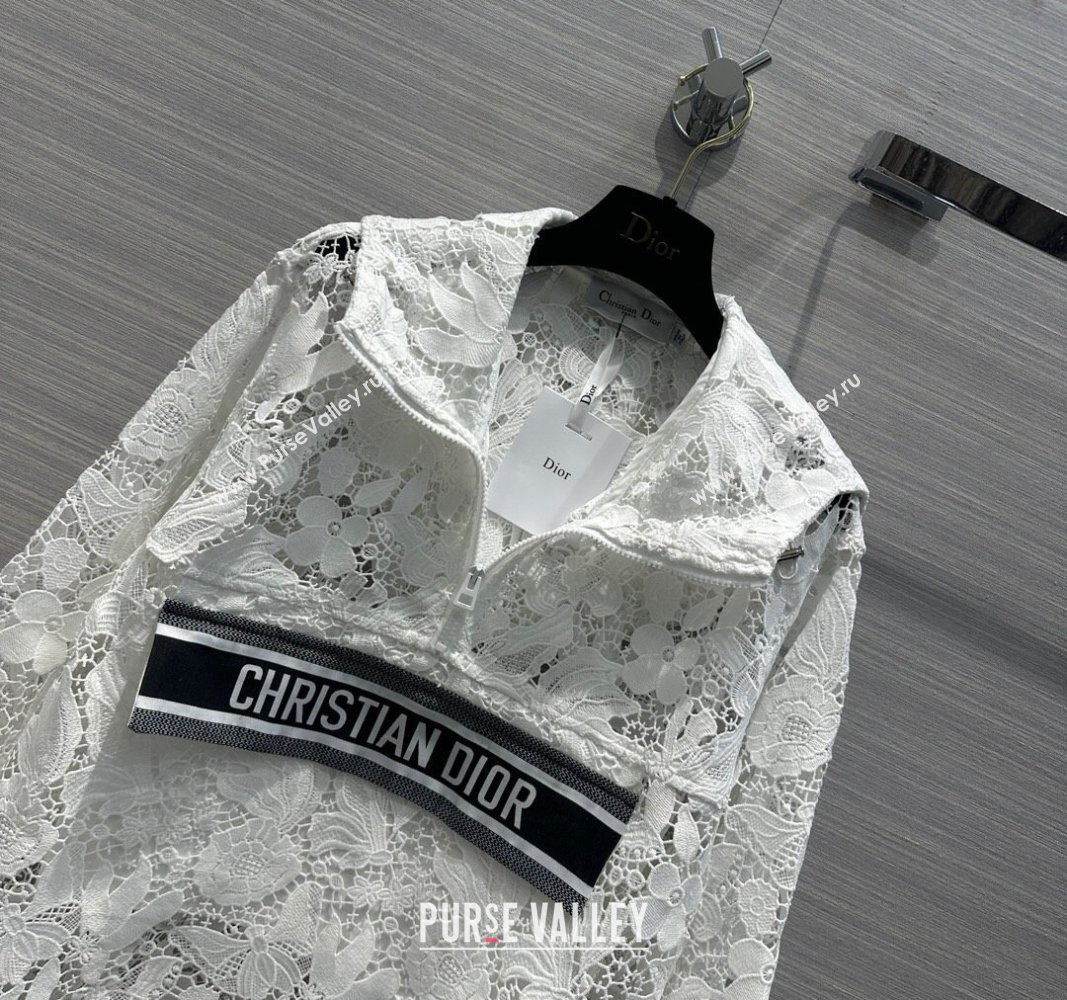 Dior Lace Top D030806 White 2024 (Q-24030806)