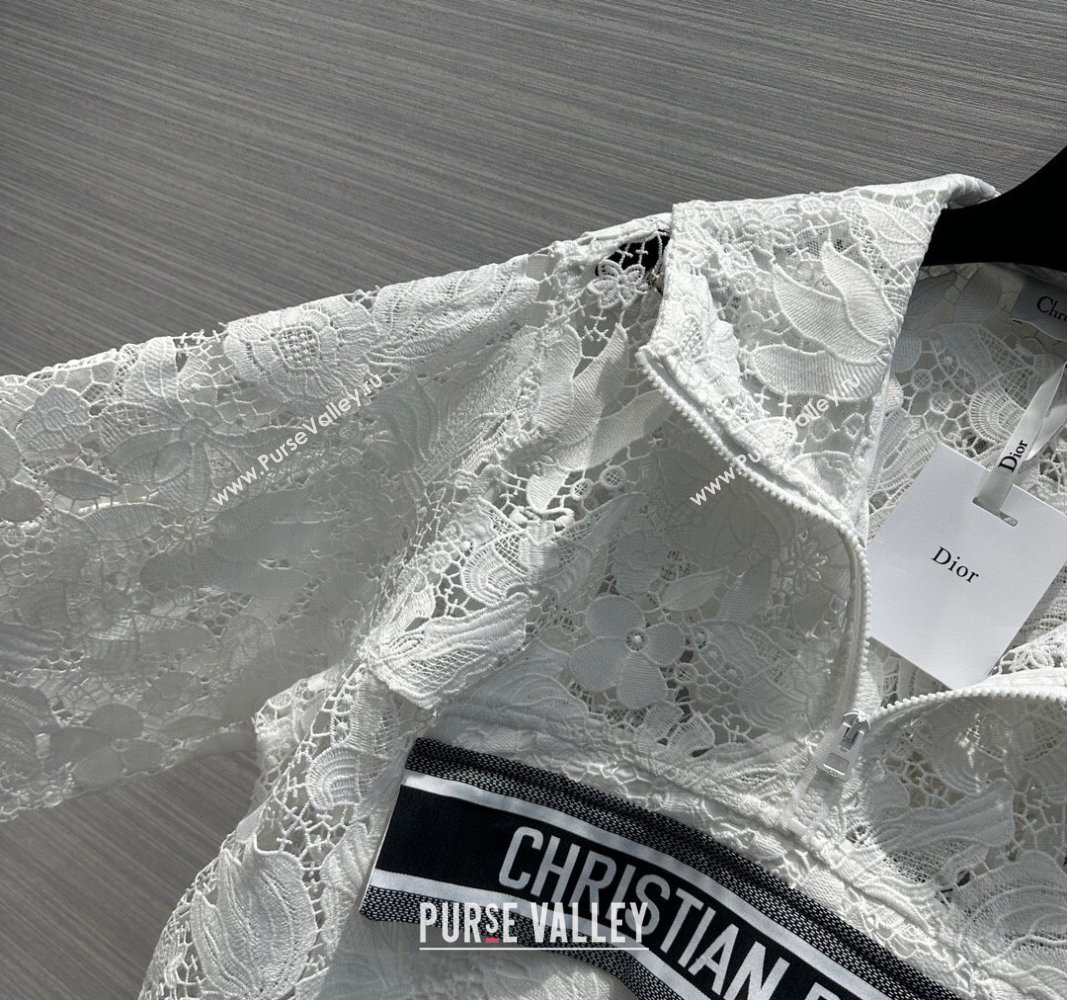 Dior Lace Top D030806 White 2024 (Q-24030806)