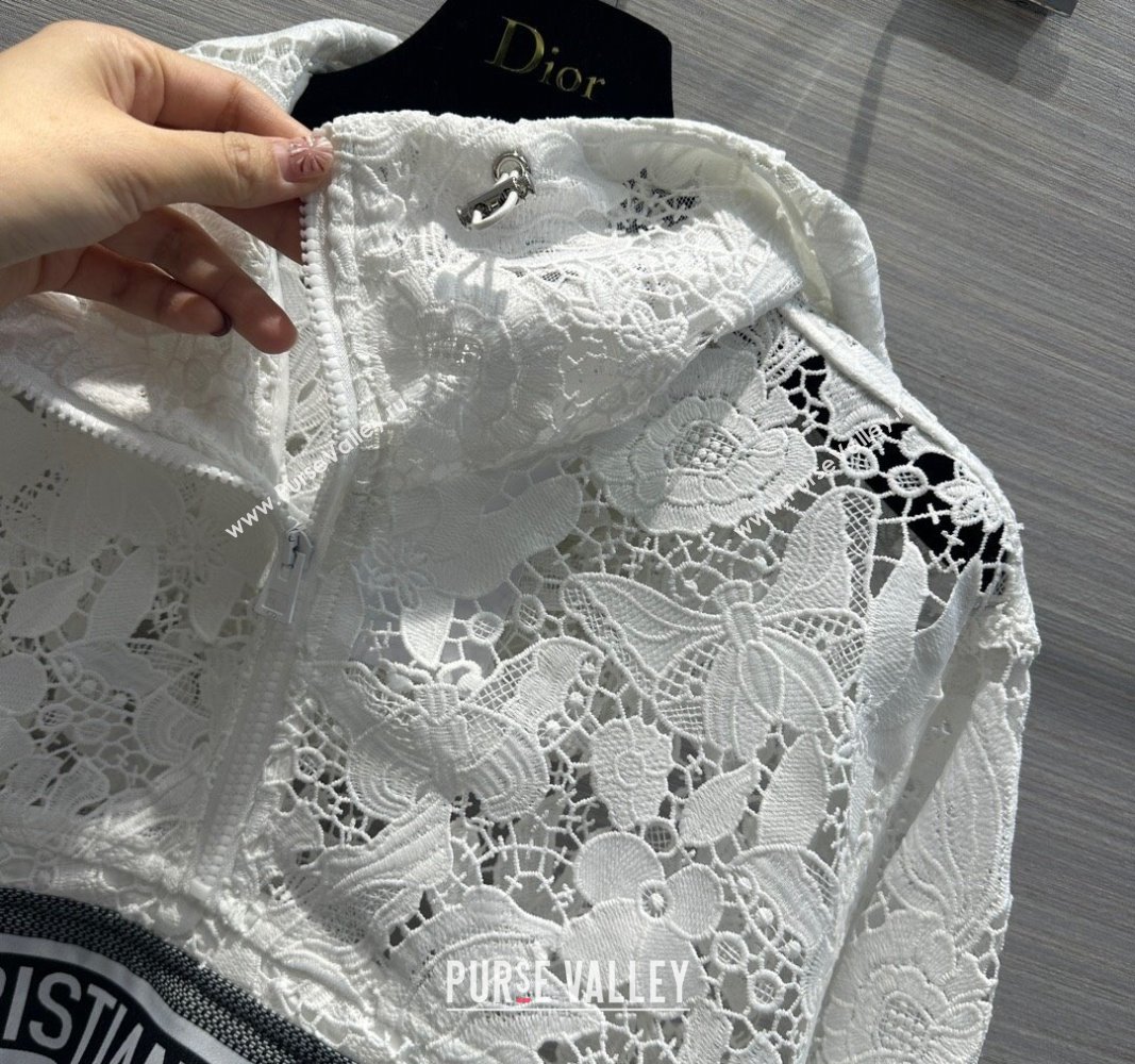 Dior Lace Top D030806 White 2024 (Q-24030806)