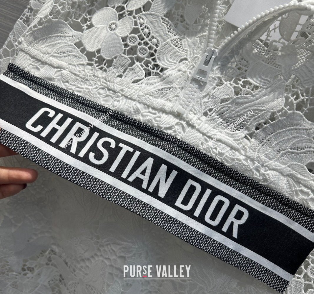 Dior Lace Top D030806 White 2024 (Q-24030806)