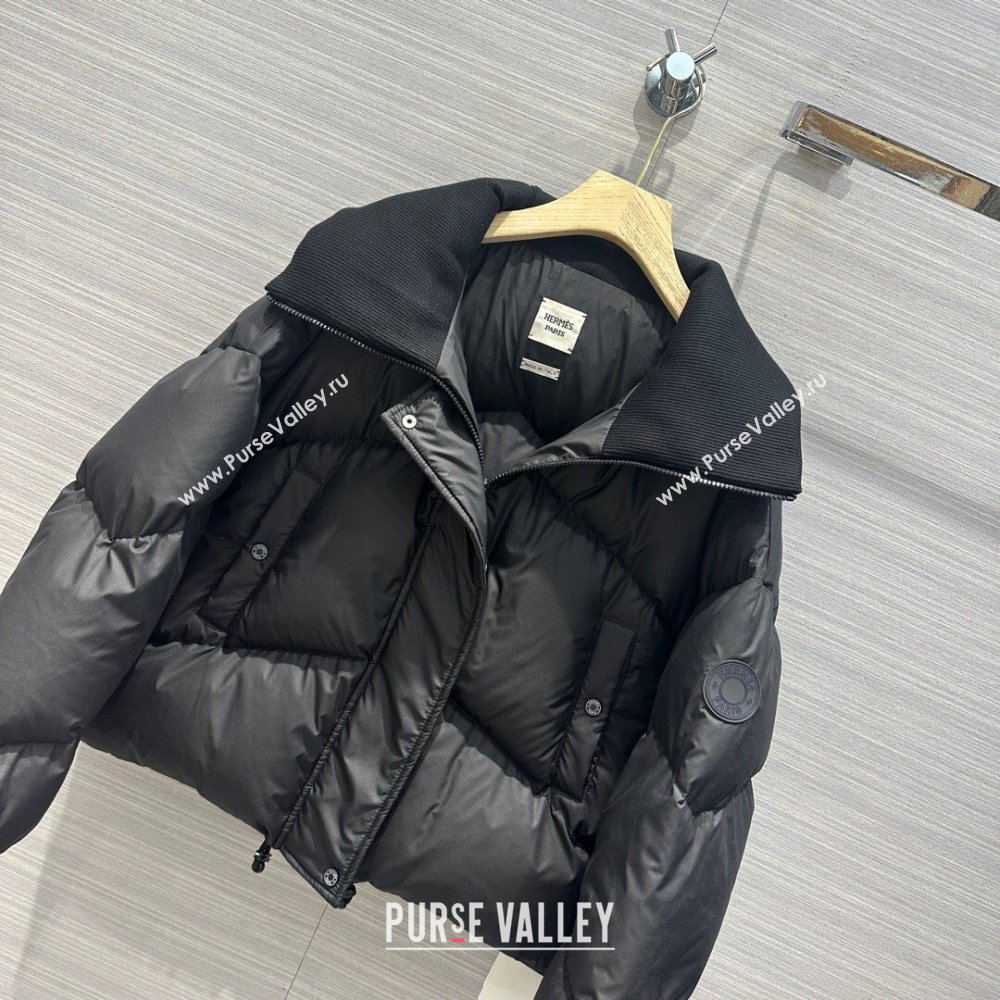 Hermes Down Jacket H102415 Black 2023 (Q-23102415)