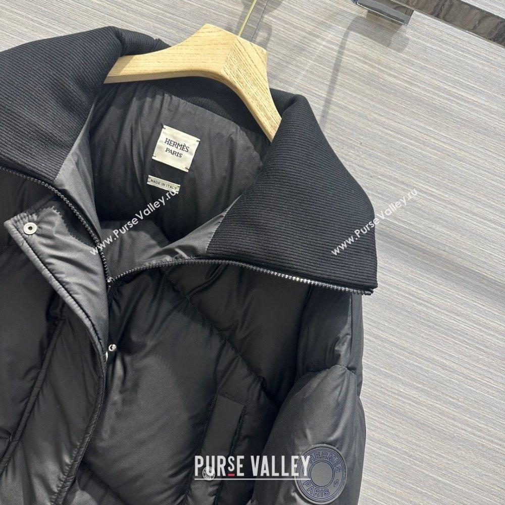 Hermes Down Jacket H102415 Black 2023 (Q-23102415)